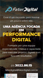 Mobile Screenshot of fatordigital.com.br